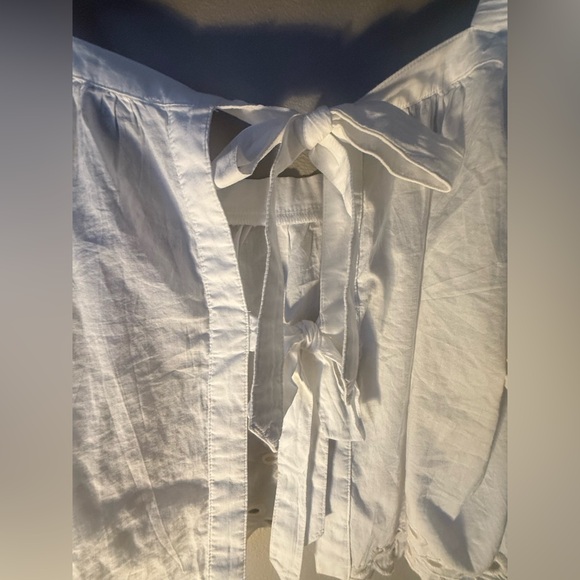 NWT AE Tie Back Eyelet Crop Top - women’s large - Picture 10 of 14